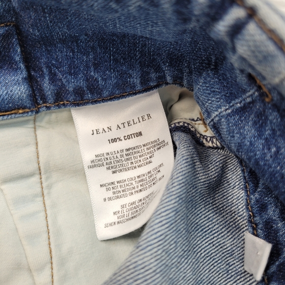 Jean atelier cinch jean shorts 27 - Picture 5 of 6